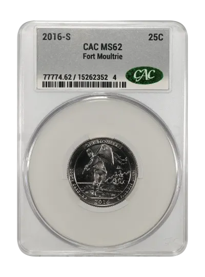 CAC Grading Coin Obverse