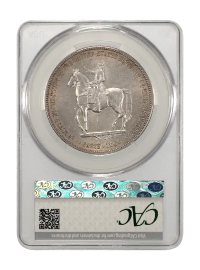 CAC Grading Coin Reverse