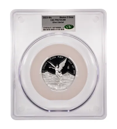 CAC Grading Coin Obverse