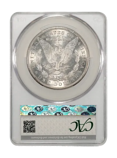 CAC Grading Coin Reverse