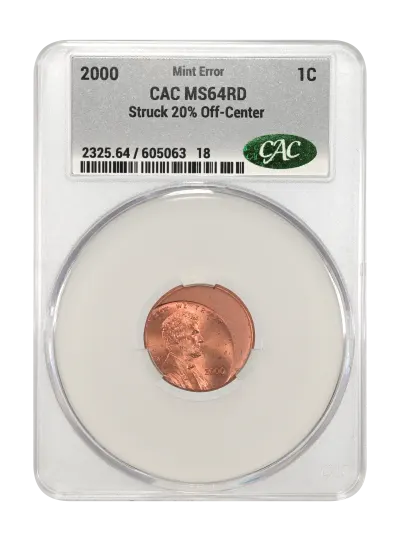 CAC Grading Coin Obverse