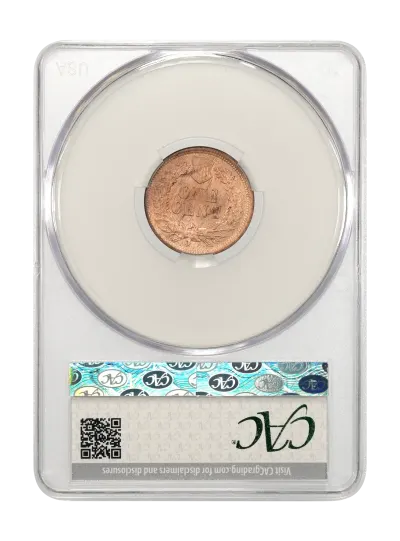 CAC Grading Coin Reverse