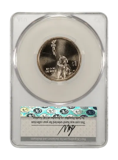CAC Grading Coin Reverse