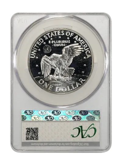 CAC Grading Coin Reverse