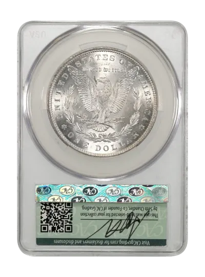 CAC Grading Coin Reverse