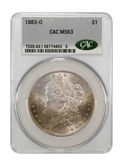 CAC Grading Coin Obverse
