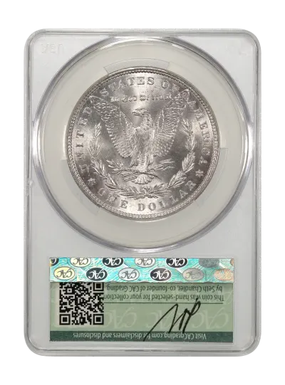 CAC Grading Coin Reverse