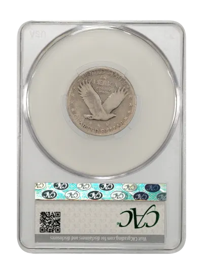 CAC Grading Coin Reverse
