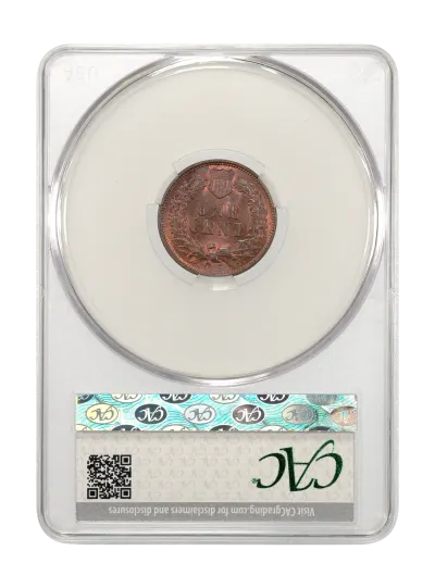 CAC Grading Coin Reverse