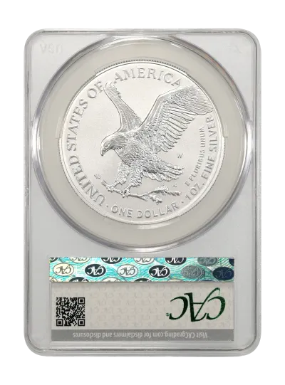 CAC Grading Coin Reverse
