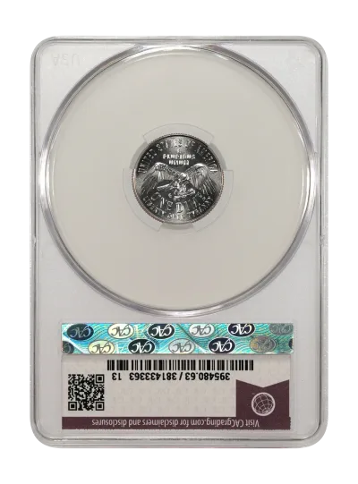 CAC Grading Coin Reverse