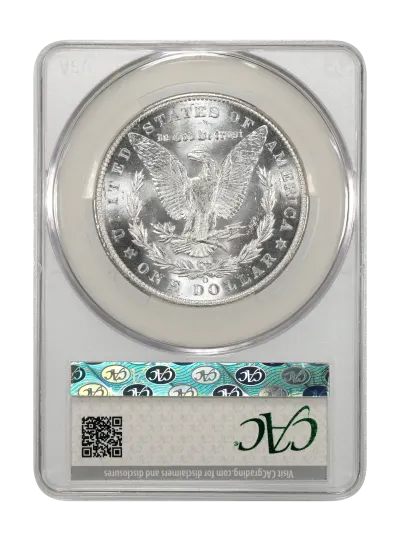CAC Grading Coin Reverse
