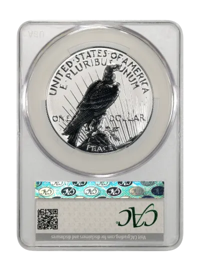 CAC Grading Coin Reverse