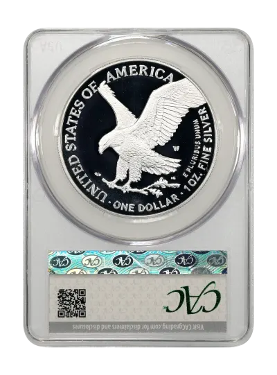 CAC Grading Coin Reverse