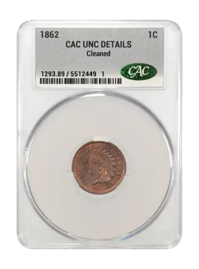 CAC Grading Coin Obverse