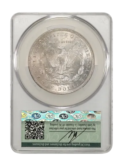 CAC Grading Coin Reverse