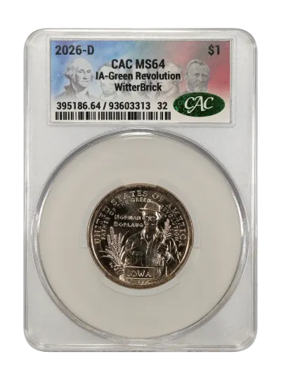 CAC Grading Coin Obverse