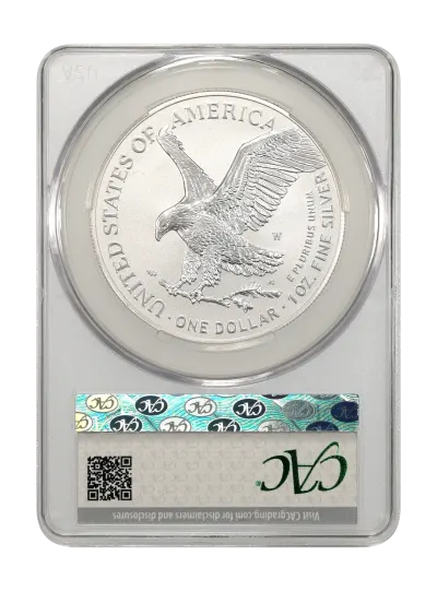 CAC Grading Coin Reverse