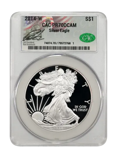 CAC Grading Coin Obverse