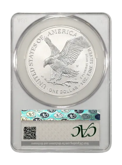 CAC Grading Coin Reverse