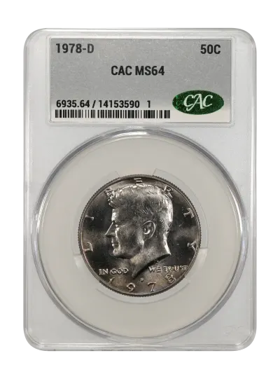 CAC Grading Coin Obverse