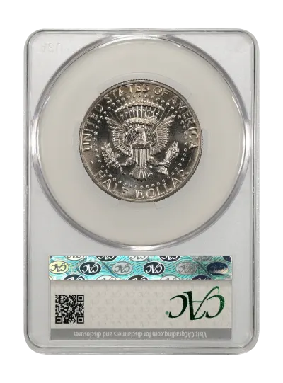 CAC Grading Coin Reverse