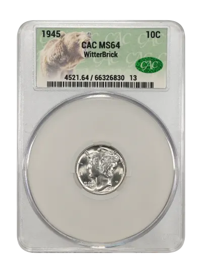 CAC Grading Coin Obverse