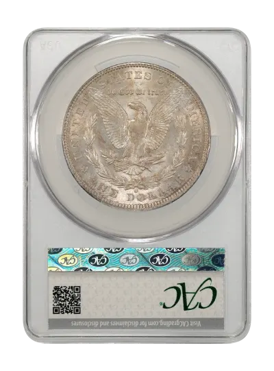 CAC Grading Coin Reverse