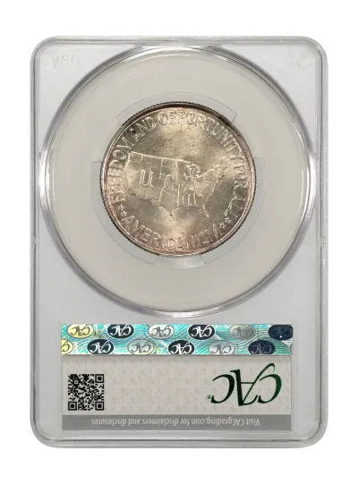 CAC Grading Coin Reverse