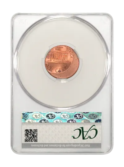 CAC Grading Coin Reverse