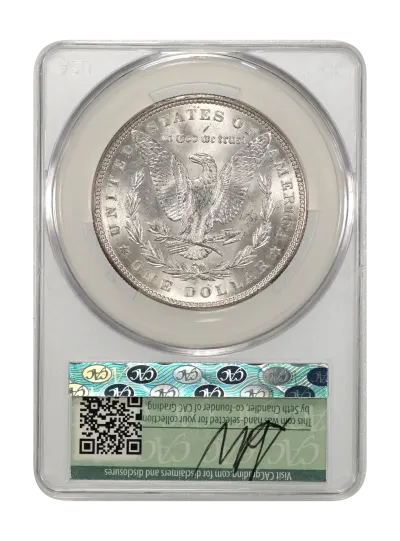 CAC Grading Coin Reverse