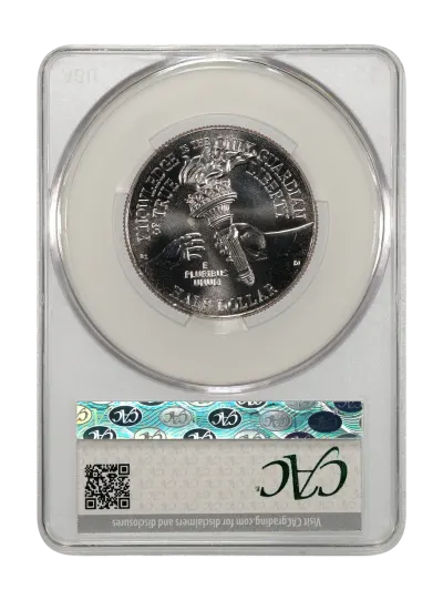 CAC Grading Coin Reverse