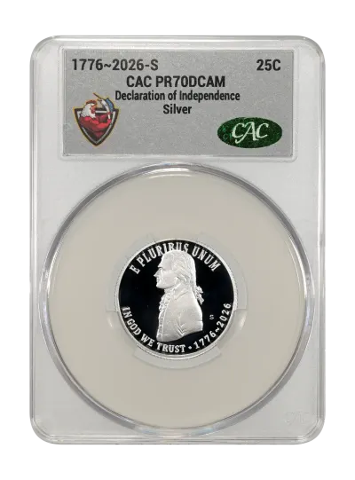 CAC Grading Coin Obverse