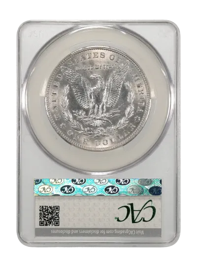 CAC Grading Coin Reverse
