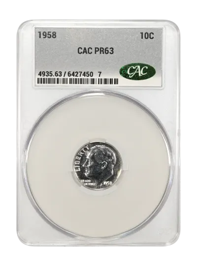CAC Grading Coin Obverse