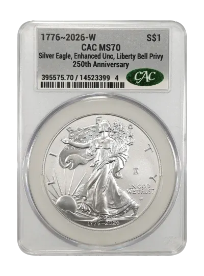 CAC Grading Coin Obverse