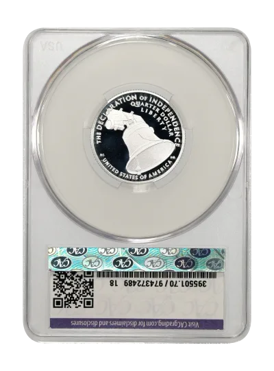 CAC Grading Coin Reverse