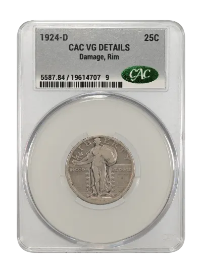 CAC Grading Coin Obverse