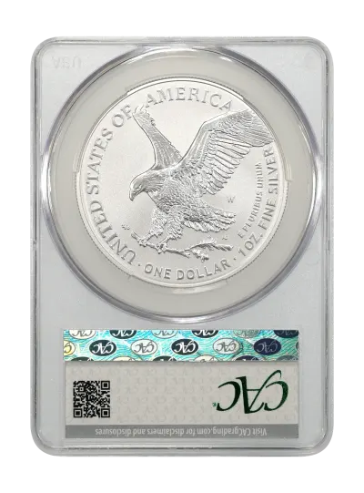 CAC Grading Coin Reverse