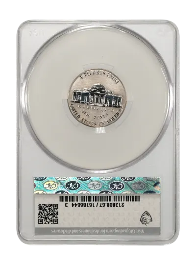 CAC Grading Coin Reverse
