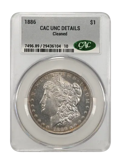 CAC Grading Coin Obverse