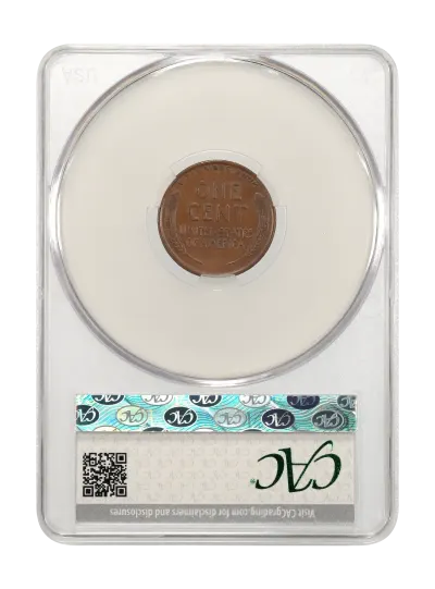 CAC Grading Coin Reverse