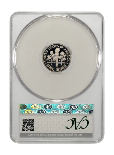 CAC Grading Coin Reverse