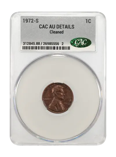 CAC Grading Coin Obverse