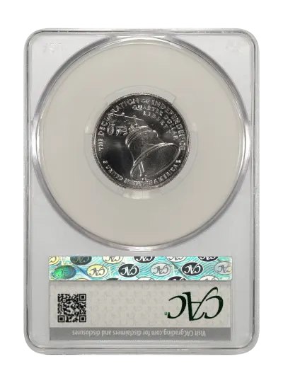 CAC Grading Coin Reverse