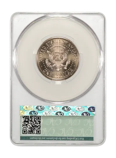 CAC Grading Coin Reverse