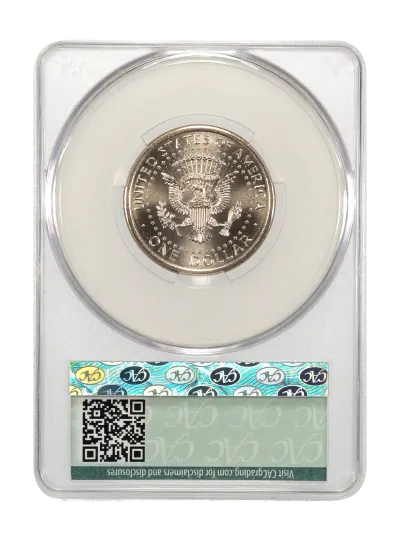 CAC Grading Coin Reverse