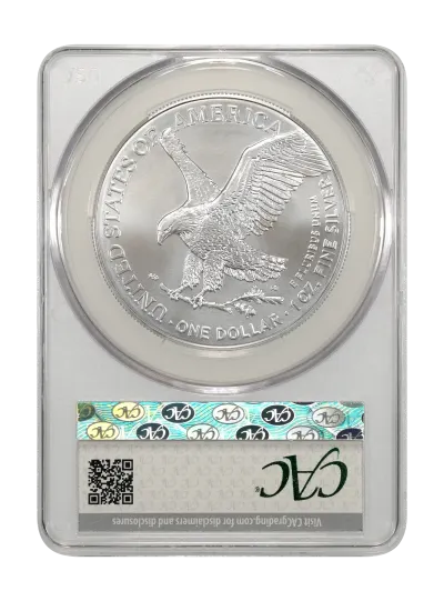 CAC Grading Coin Reverse