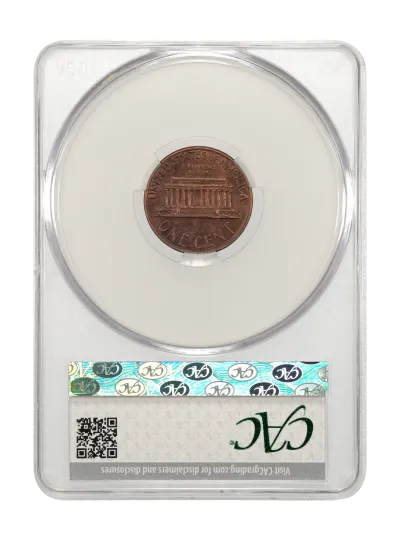 CAC Grading Coin Reverse