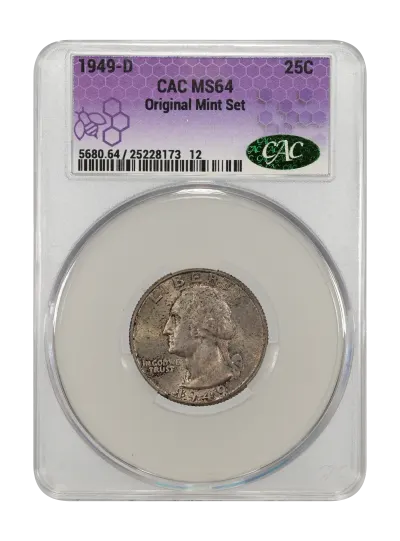 CAC Grading Coin Obverse